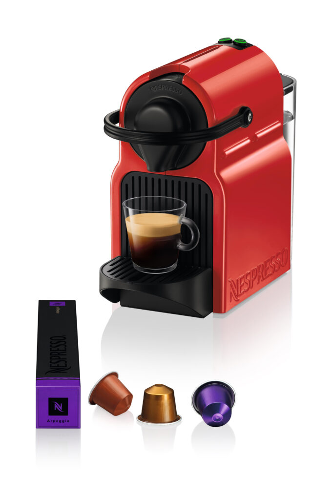 NESPRESSO KRUPS INISSIA RUBY RED